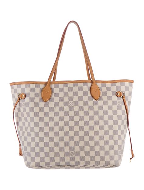 louis vuitton neverfull mm damier azur fake|louis vuitton damier azur artsy.